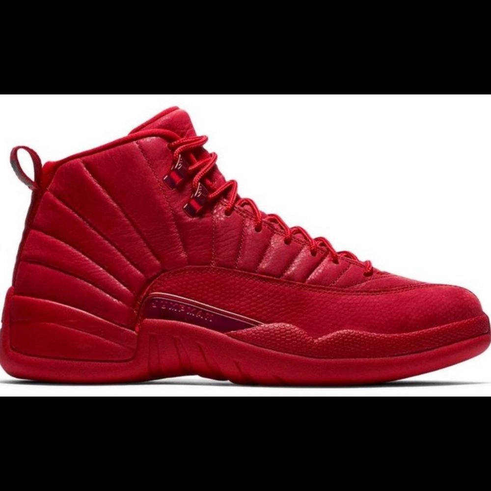Red Jordan 12’s